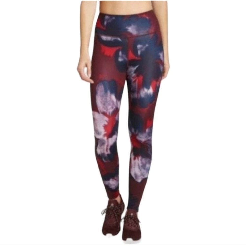 Joylab Womens Leggings Pants Multicolor High Rise Stretch Tie Dye XS